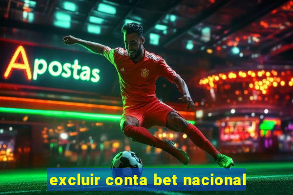 excluir conta bet nacional